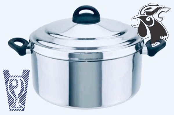 Budinera de Aluminio Tiple Fuerte #22