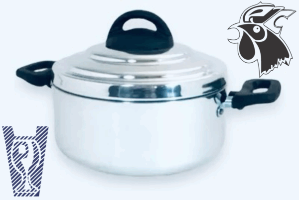 Budinera de Aluminio Tiple Fuerte Con Teflon #18