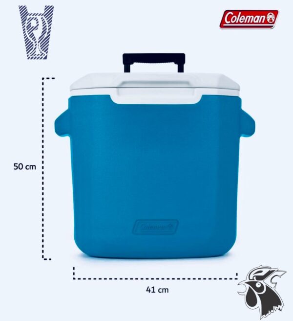 Hielera Coleman con Ruedas 28 QT