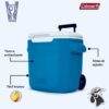 Hielera Coleman con Ruedas 28 QT