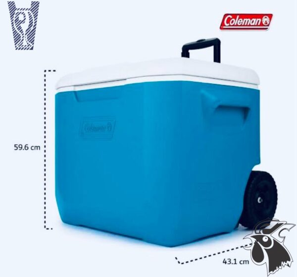 Hielera Coleman de 60Qt con Ruedas