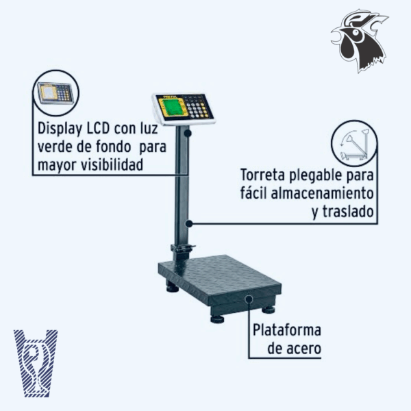 img_6371 Bascula de 100kg Plegable Pretul