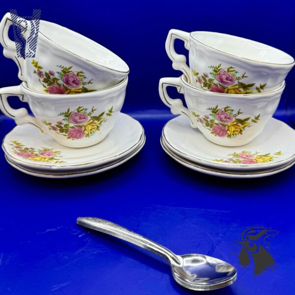 Juego de Tazas Colonial