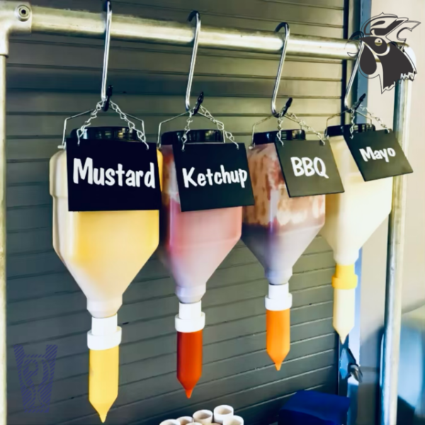 Dispensador de Aderezos Colgante (Mamila Colgante)