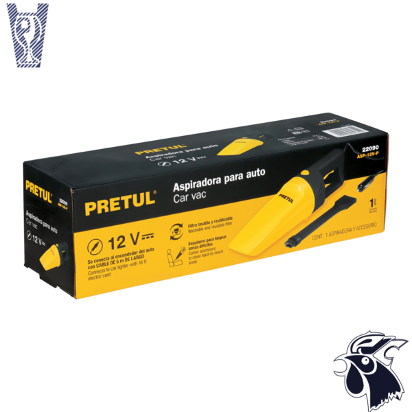 IMG_1159 Aspiradora para Auto 12V Pretul