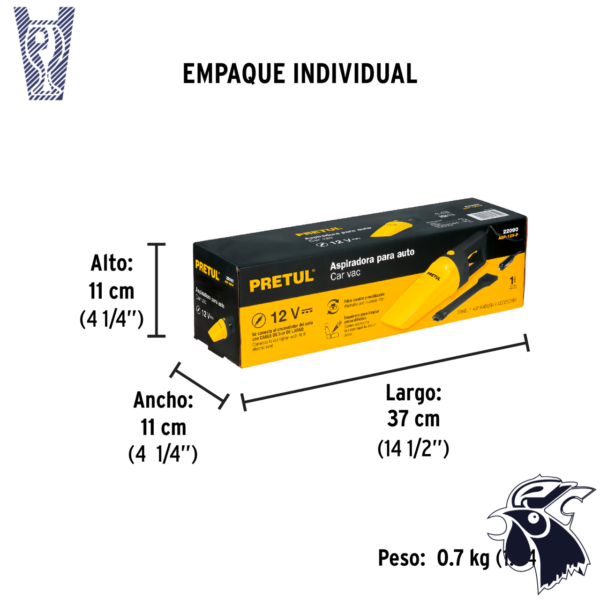IMG_1162 Aspiradora para Auto 12V Pretul