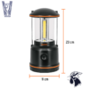 Linterna LED para Campamento 550 lm Truper