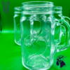 Tarro Mason Jar de Vidrio Sin Tapa 400 ml
