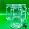 Tarro Mason Jar de Vidrio Sin Tapa 400 ml