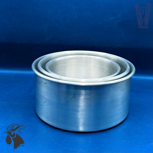 Moldes para Hornear de Aluminio de 8cm Alto