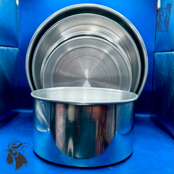 Moldes de Aluminio para Repostería – 10 cm de Alto