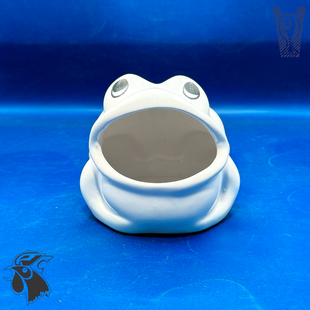 Jabonera de Porcelana Fomra de Sapo