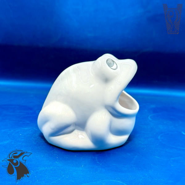 Jabonera de Porcelana Fomra de Sapo