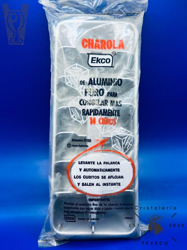 Maquina para Cubos de Hielo de Aluminio EKCO