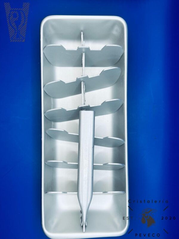 Maquina para Cubos de Hielo de Aluminio EKCO