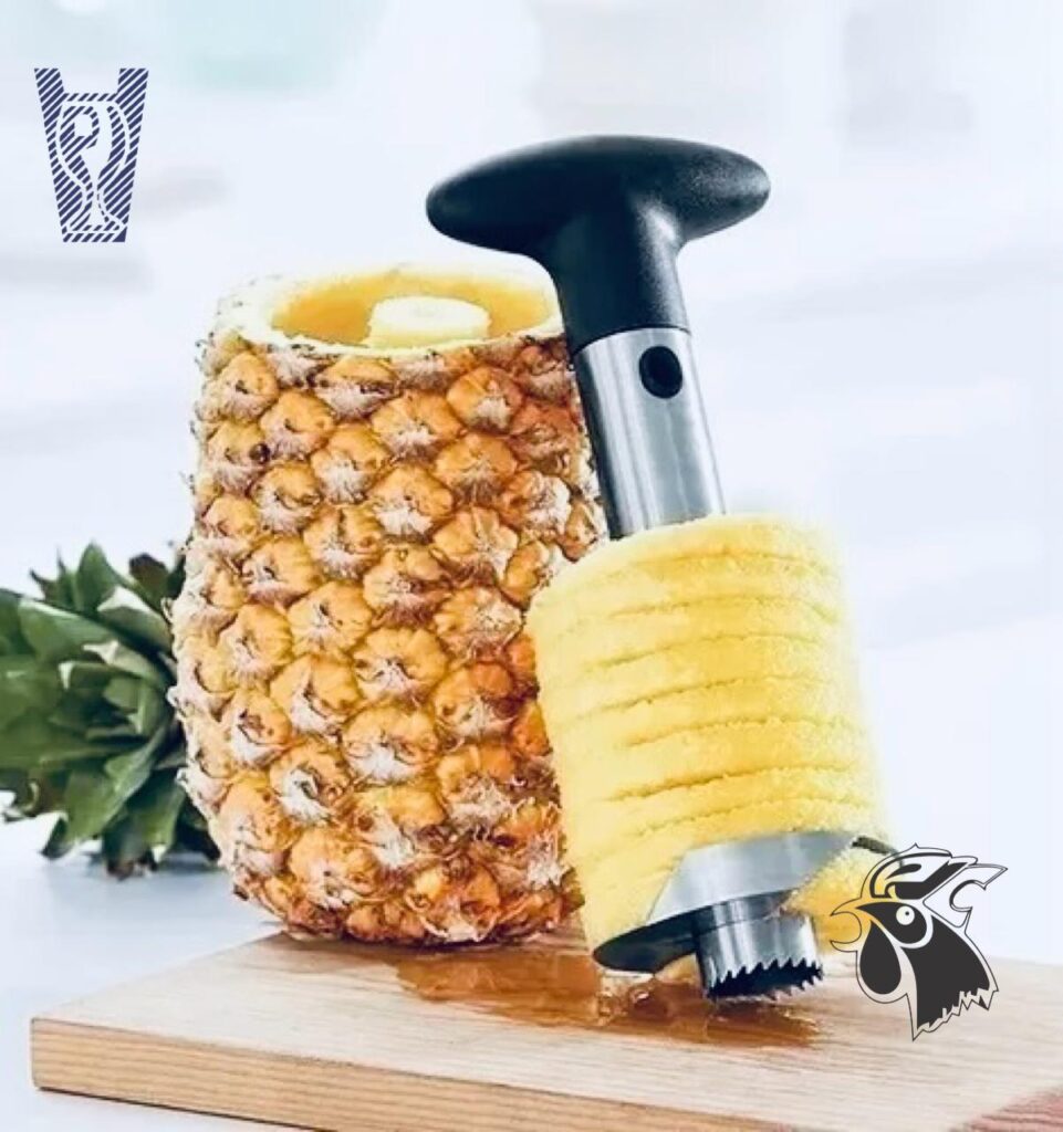 Descorazonador de Piña de Acero