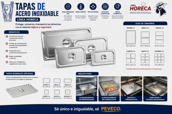 Tapas de Acero Inoxidable para Insertos