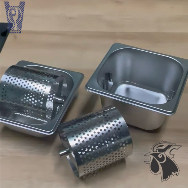 Inserto para Mantequilla con Rodillo de Acero Inoxidable – Tamaño Sexto
