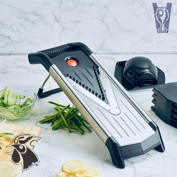 Mandolina Profesional de Acero Inoxidable – Cortes Múltiples